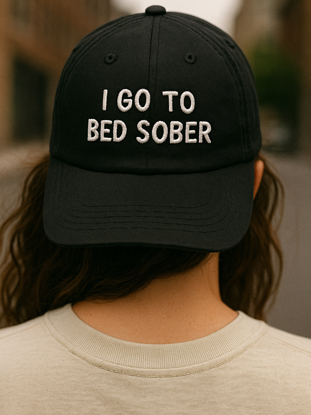 I Go To Bed Sober Cap